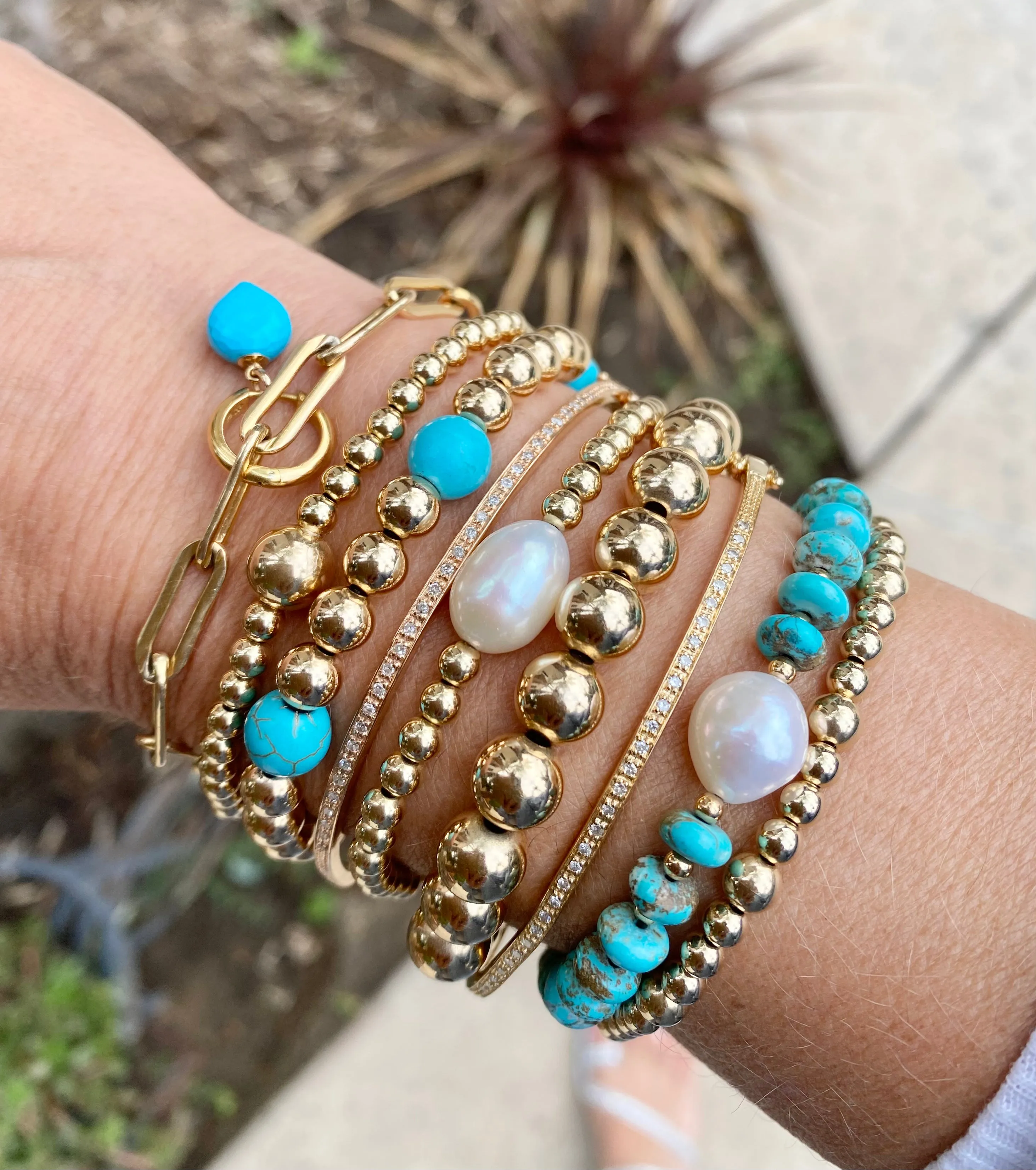 Turquoise Bracelet - Desert