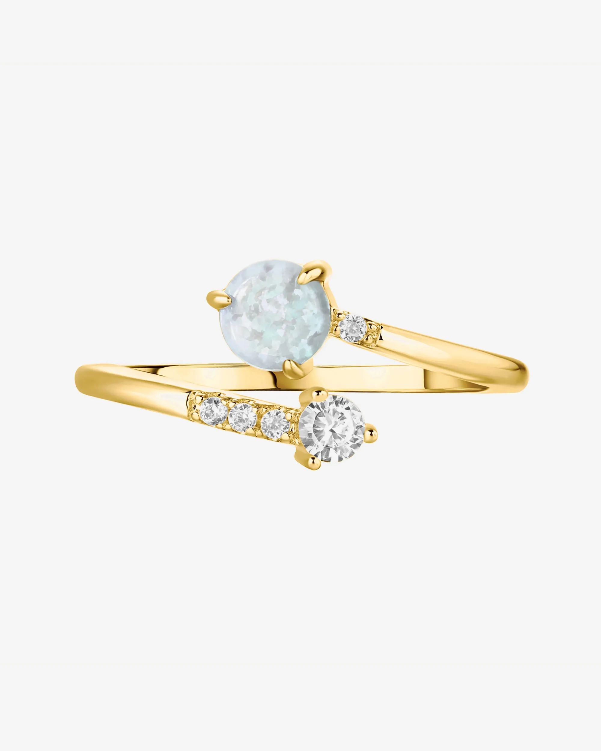 Vermeil Luna Ring