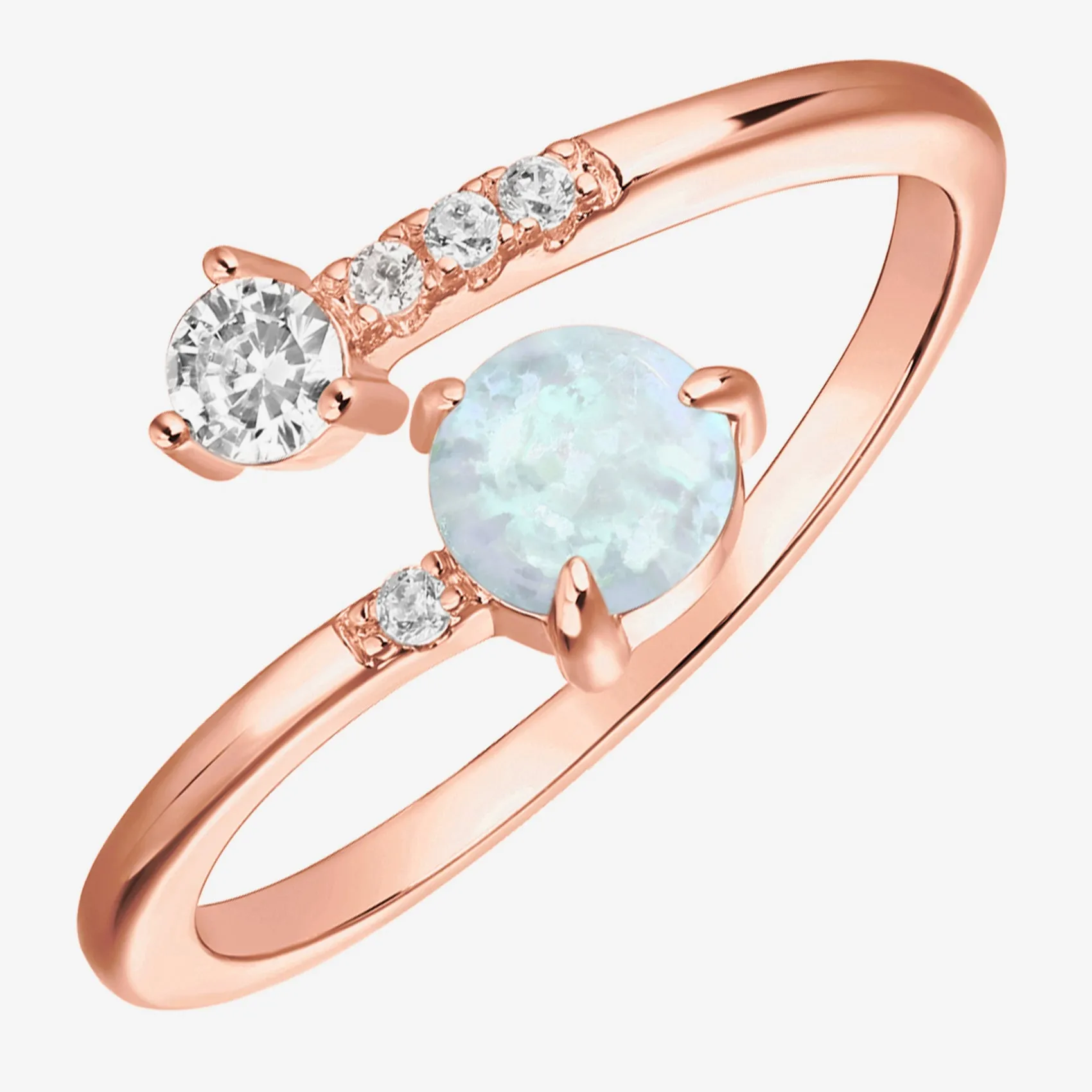 Vermeil Luna Ring